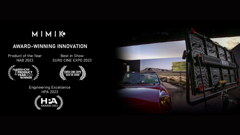 Kino Flo’s MIMIK 120 Takes in Third Industry Award With Latest Accolade: 2023 HPA Award for Engineering Excellence